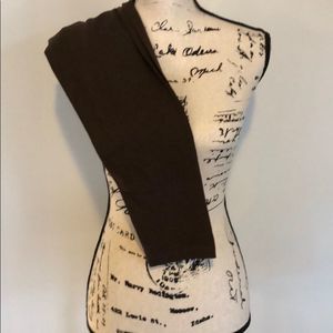 Forever 21 Cropped Brown Leggings